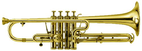 Es-Trompete, 4 Perinetventile, C-Trompeten Set